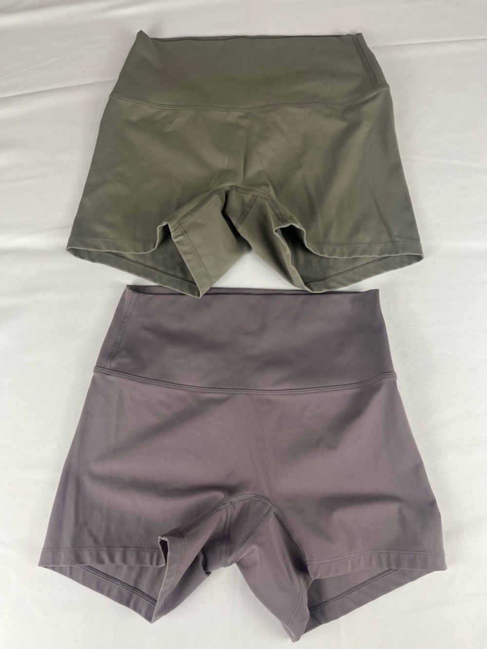 Women’s High Waist Workout Shorts Small Athletic Gym 2 Pack Stretch